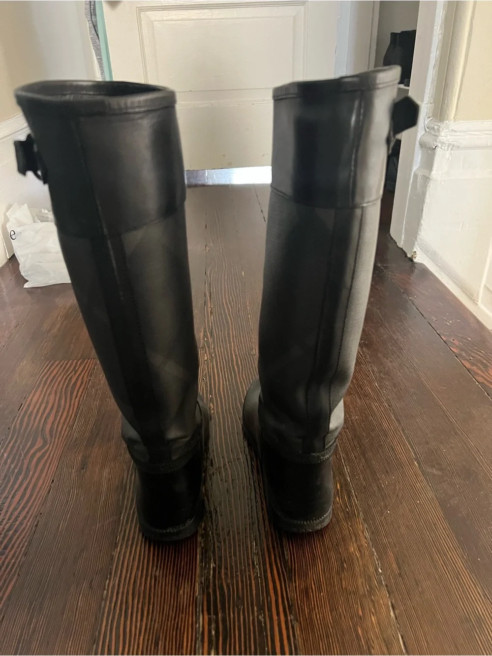 Burberry Rain Boots with Buckle